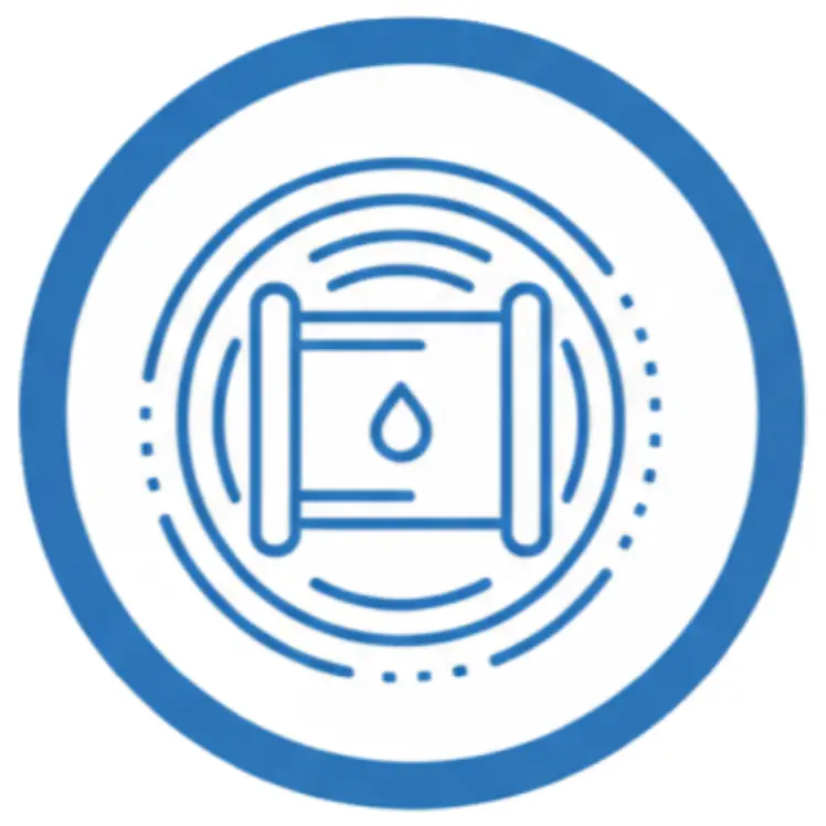 Icono que muestra un espectrofotómetro de absorción atómica con horno ideal para detectar cantidades muy pequeñas con resultados claros y confiables.
