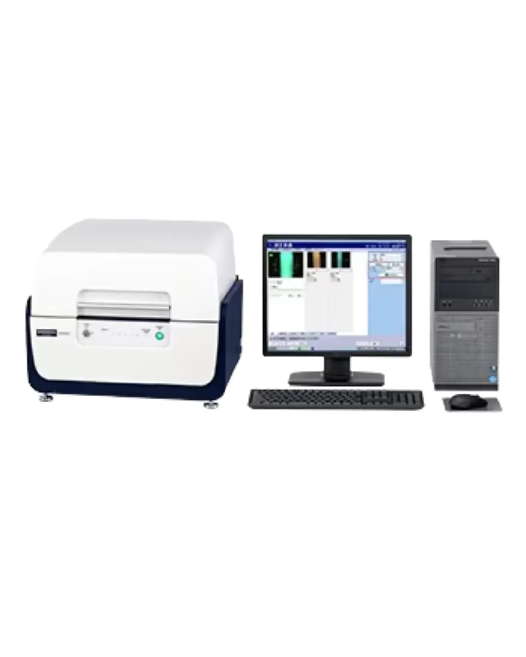 Sistema Hitachi de química clínica procesando múltiples muestras automatizadas con precisión constante dentro de laboratorio clínico.