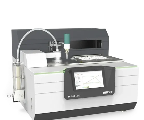Equipo moderno de análisis termogravimétrico diseñado para garantizar mediciones exactas en procesos científicos e industriales de alta exigencia.